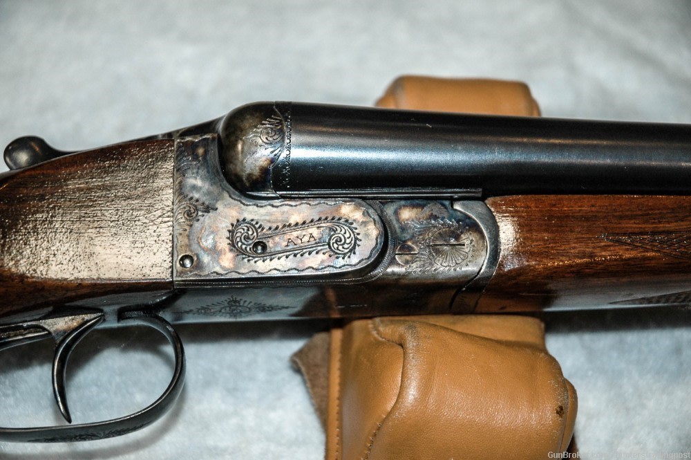 AYA Model 4/53 12 Gauge 28 Inch Barrels Circa 1960-img-18