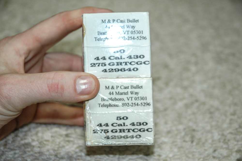 M&P Cast Bullet 44 Caliber 275 Grain .430 TCGC Bullet Heads-img-0