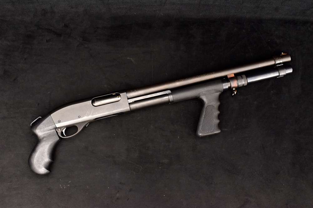 2006 Remington 870 Express Magnum Tactical 12 GA 18" Home Defense Shotgun-img-1