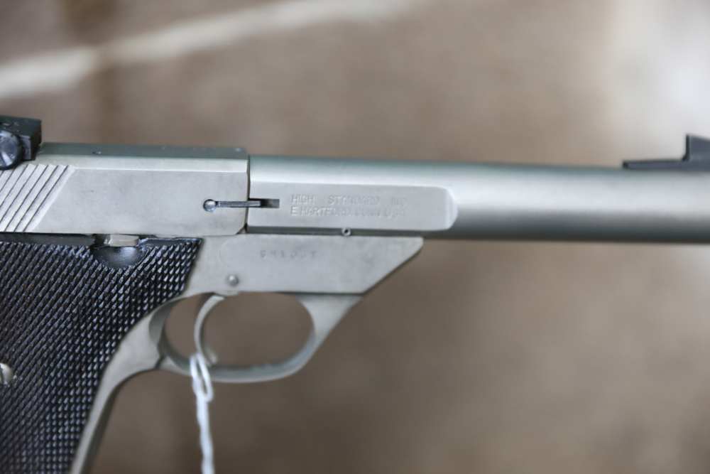 B7092 High Standard Hi Standard Sharpshooter Nickel 22 lr -img-4
