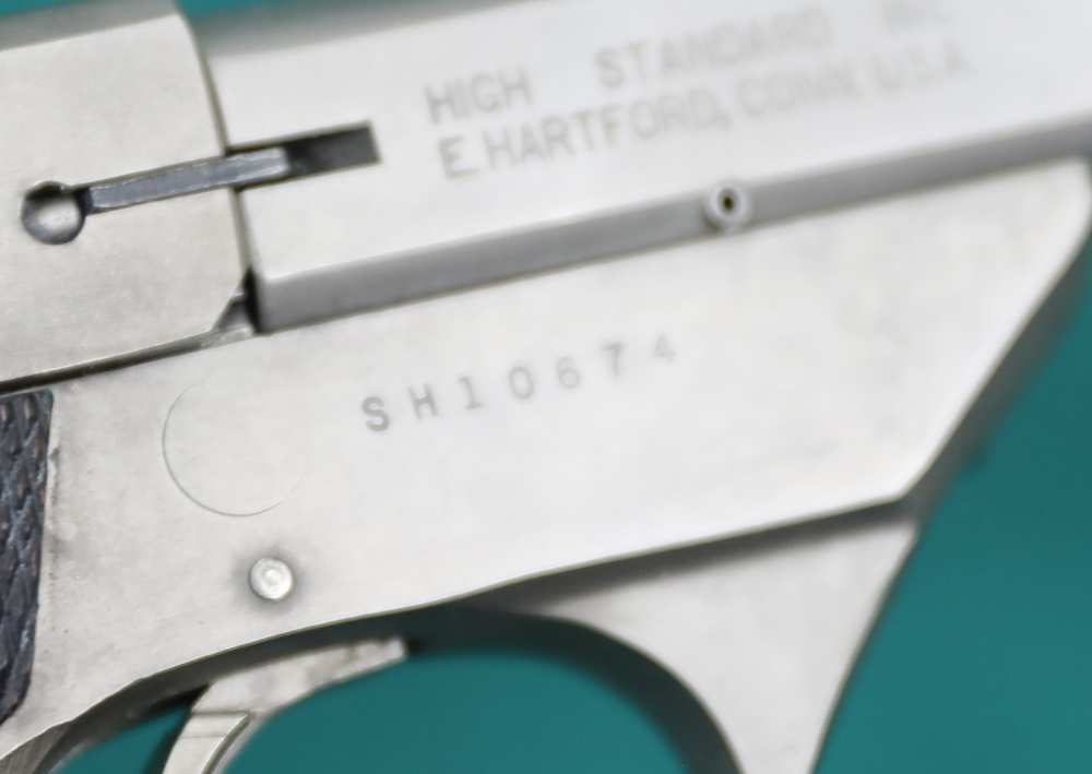 B7092 High Standard Hi Standard Sharpshooter Nickel 22 lr -img-9