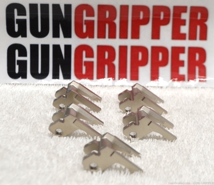 5 x LOCKING BLOCKS IN 17-4 STAINLESS STEEL FOR COMPACT GLOCK 19,23,32-img-0