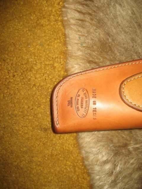 VINTAGE EL PASO SADDLERY L/H CROSSDRAW COLT 5.5" !-img-2
