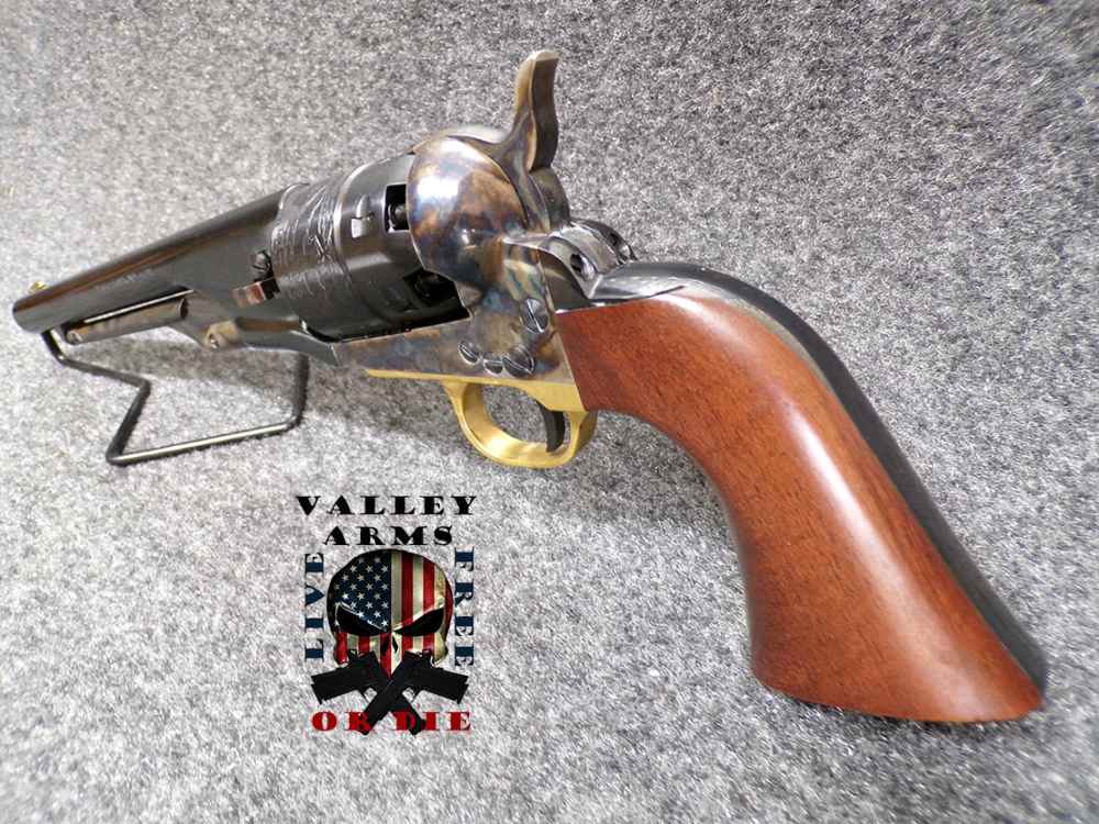 PIETTA BLACK POWDER REVOLVER 1860 ARMY, INCLUDES CONV CYL, 8" BARREL, NIB-img-3