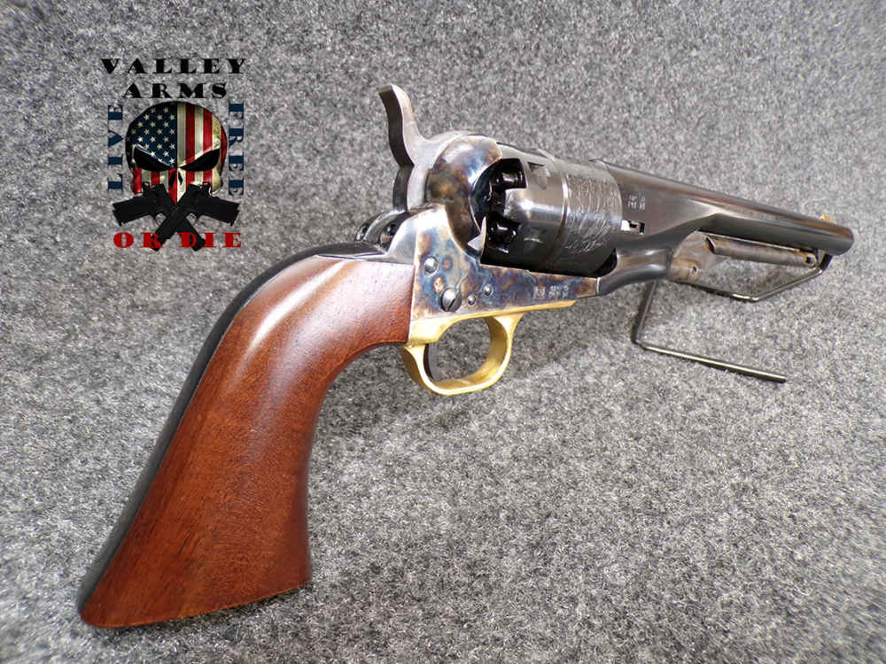 PIETTA BLACK POWDER REVOLVER 1860 ARMY, INCLUDES CONV CYL, 8" BARREL, NIB-img-6