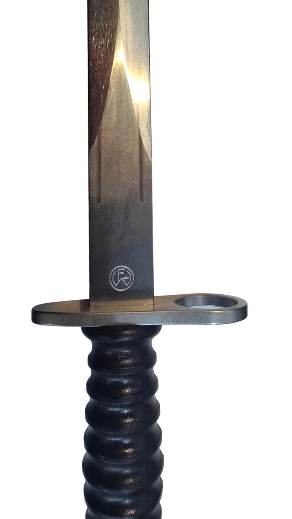 Swiss Model 57 Bayonet with scabbard and OD frog-img-3
