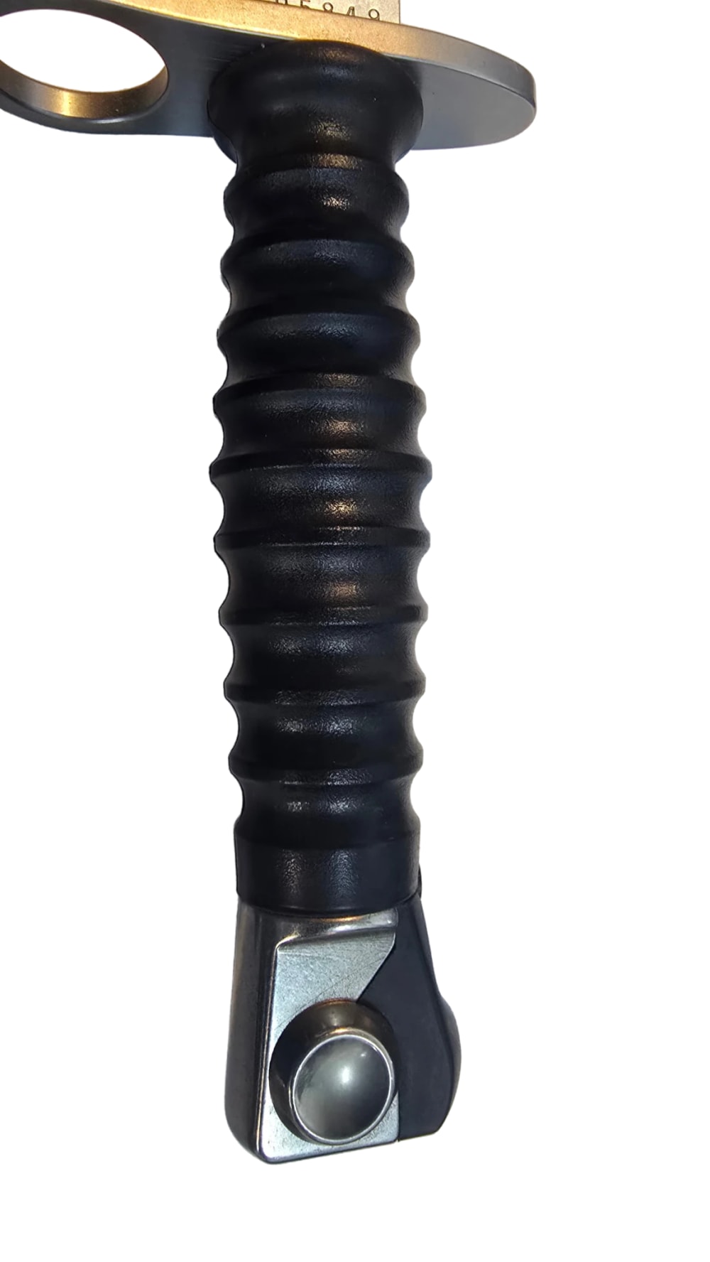 Swiss Model 57 Bayonet with scabbard and OD frog-img-5