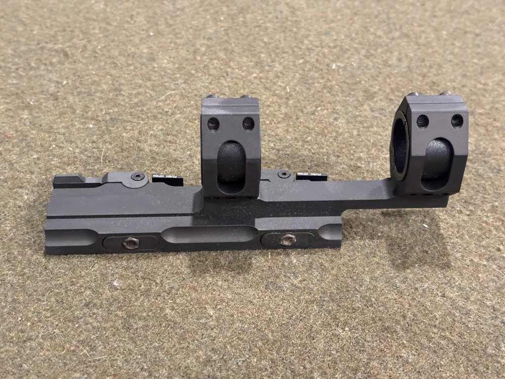 New Old Stock - TriRock Quick Detach Cantilever 1”-30mm Scope Rings Mount -img-3
