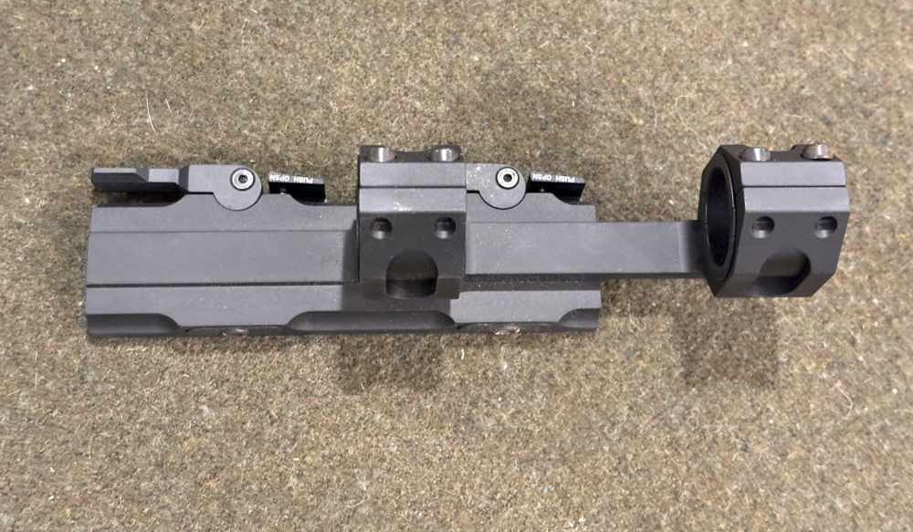 New Old Stock - TriRock Quick Detach Cantilever 1”-30mm Scope Rings Mount -img-5