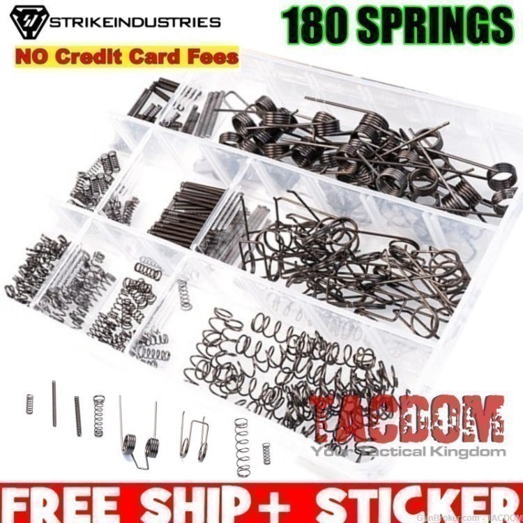Strike Industries AR15 Armorer 180 Spring Kit - AR Builder - LPK - lost -img-0