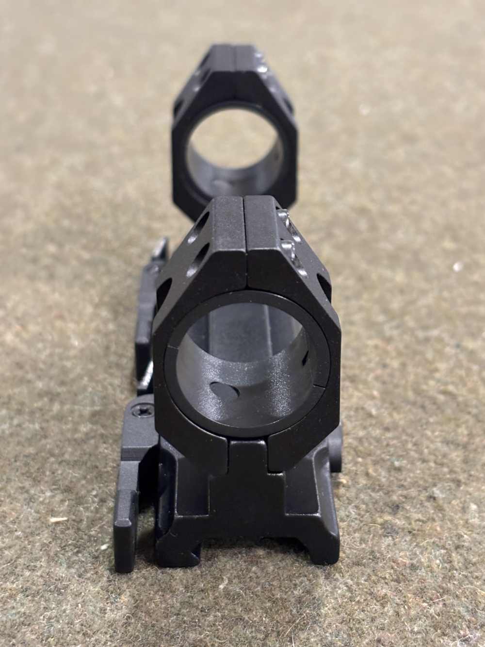 New Old Stock - TriRock Quick Detach Riser 1”-30mm Scope Rings Picatinny-img-3