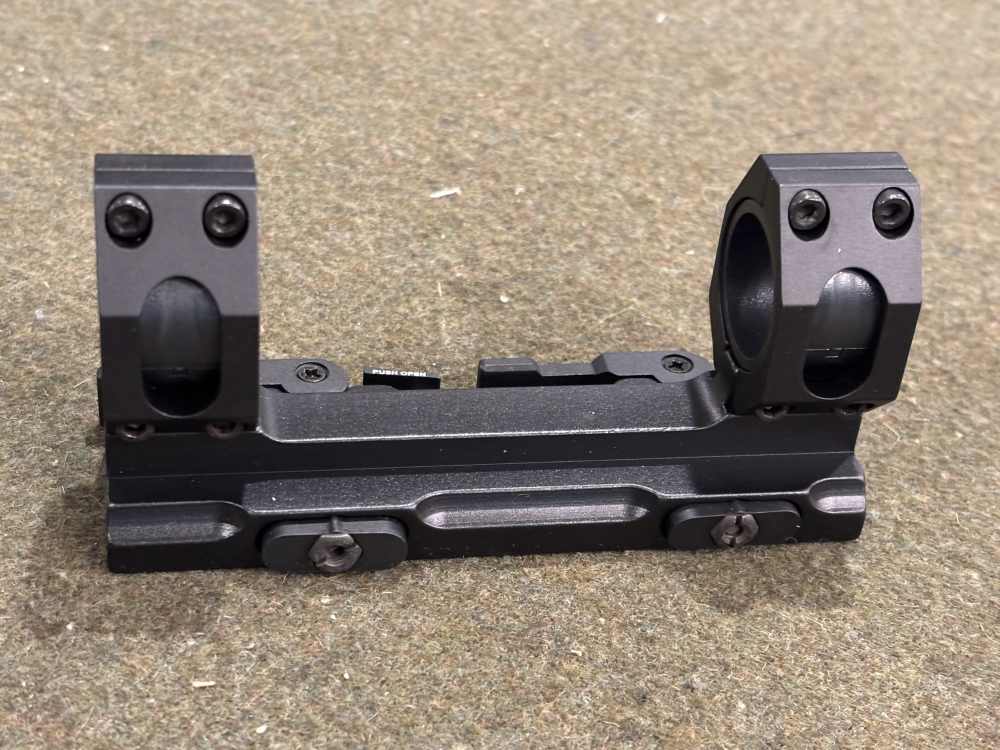 New Old Stock - TriRock Quick Detach Riser 1”-30mm Scope Rings Picatinny-img-4