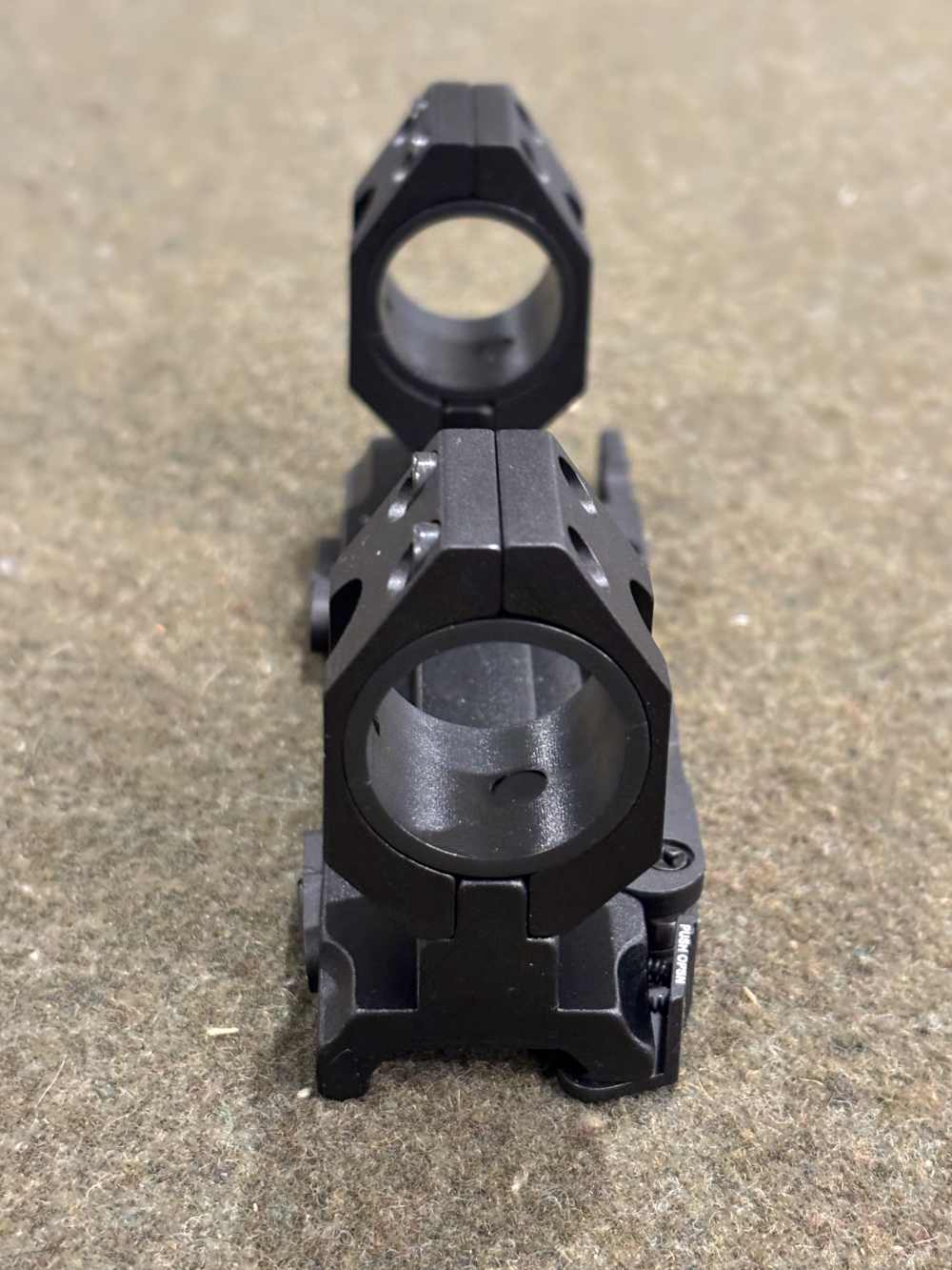 New Old Stock - TriRock Quick Detach Riser 1”-30mm Scope Rings Picatinny-img-5