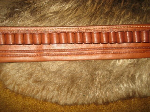 VINTAGE EL PASO SADDLERY MONEY BELT 44/45 LOOPS !-img-1