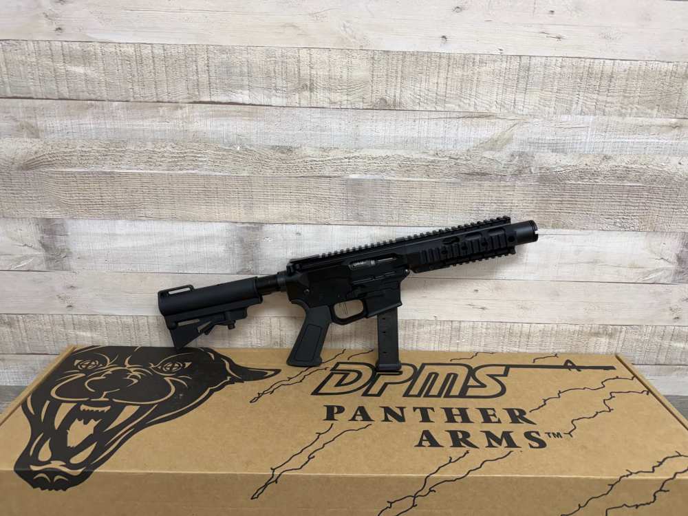 DPMS KITTY KAT 4" 9MM QUAD RAIL GLOCK MAG PISTOL BRACE NEW-img-0