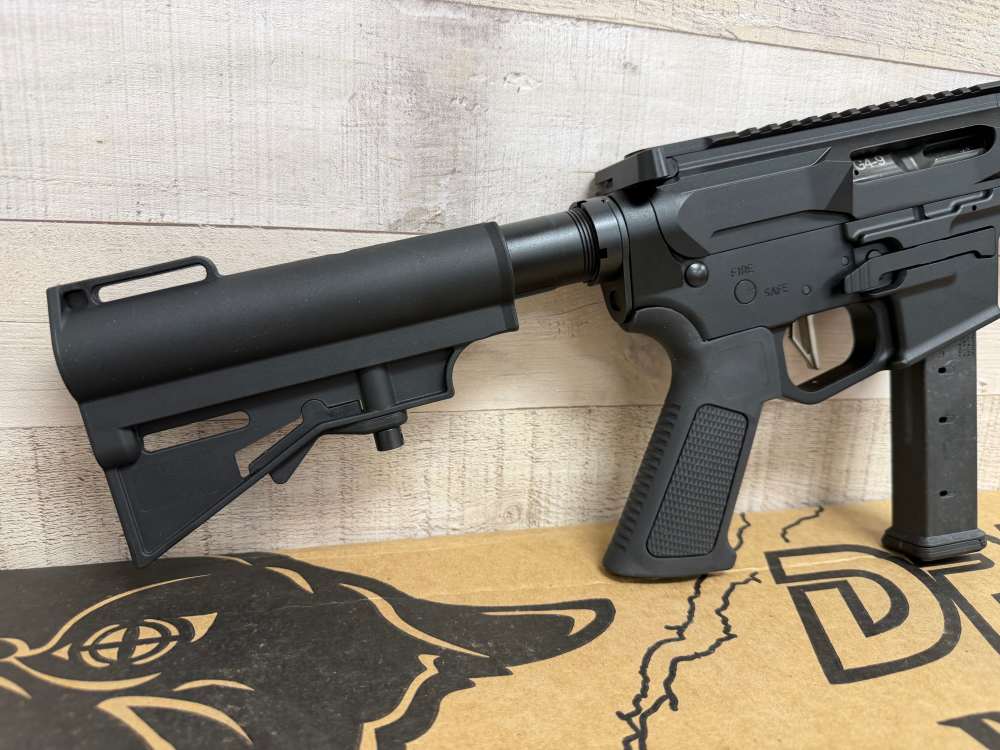 DPMS KITTY KAT 4" 9MM QUAD RAIL GLOCK MAG PISTOL BRACE NEW-img-1