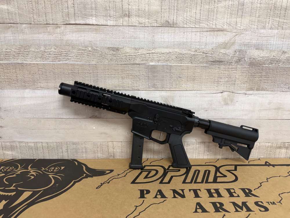 DPMS KITTY KAT 4" 9MM QUAD RAIL GLOCK MAG PISTOL BRACE NEW-img-5
