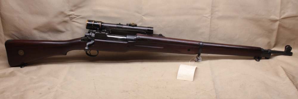WWII British No3 Mk1* T Sniper 1 of 421 1940 .303 Case-img-0