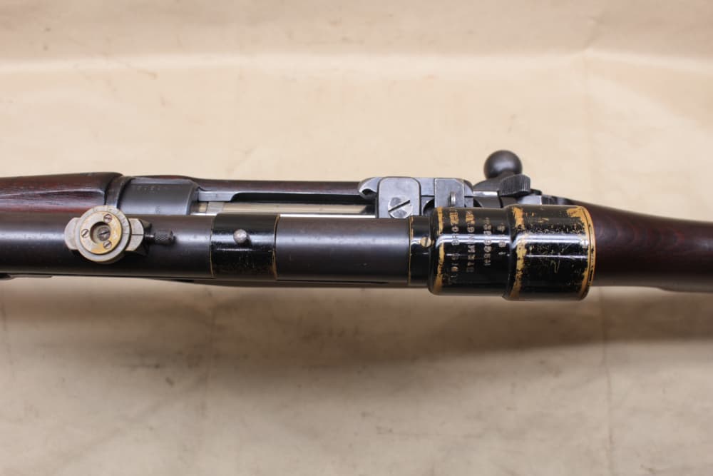 WWII British No3 Mk1* T Sniper 1 of 421 1940 .303 Case-img-25