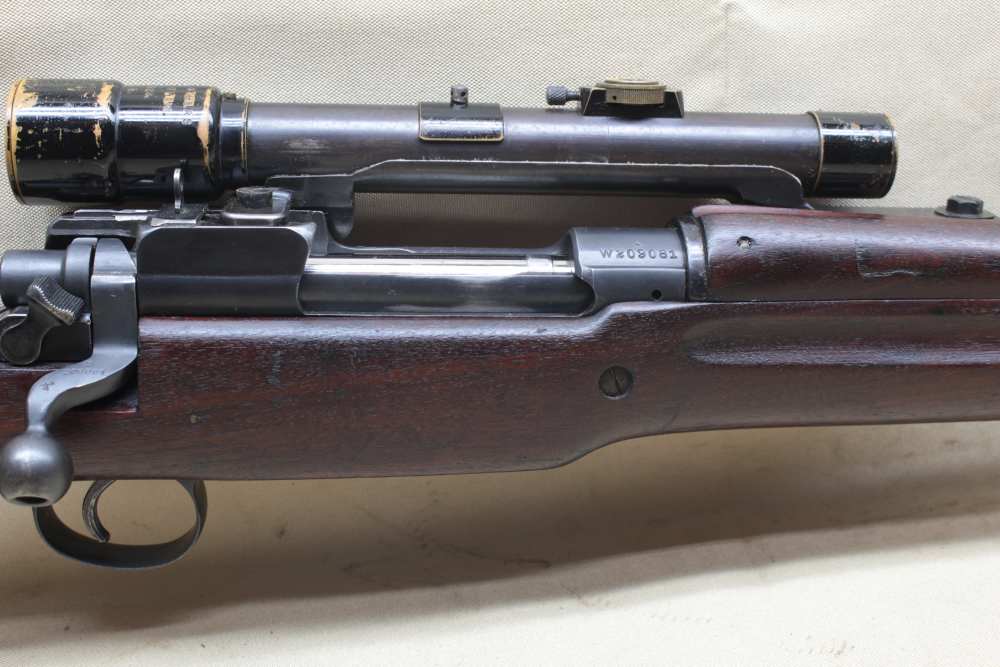 WWII British No3 Mk1* T Sniper 1 of 421 1940 .303 Case-img-4