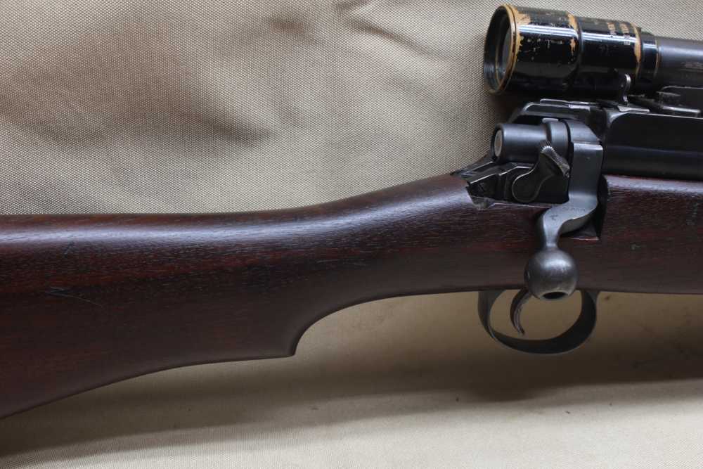 WWII British No3 Mk1* T Sniper 1 of 421 1940 .303 Case-img-2