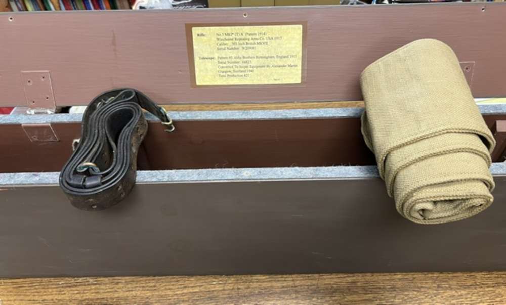 WWII British No3 Mk1* T Sniper 1 of 421 1940 .303 Case-img-65