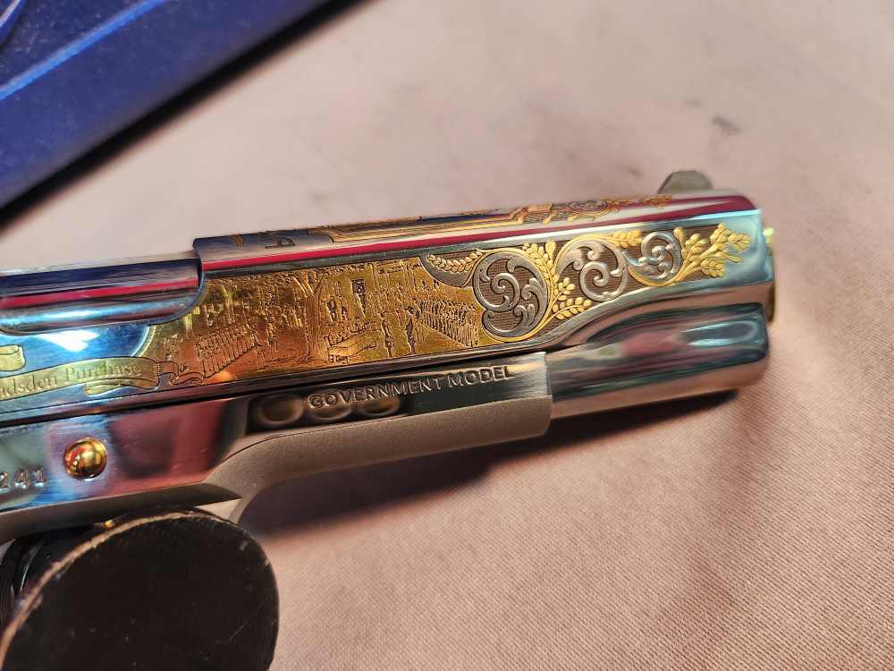 COLT / SK CUSTOMS 1911 JAMES GADSDEN 45ACP ONE OF 200 NEW! NO CC FEES!-img-11