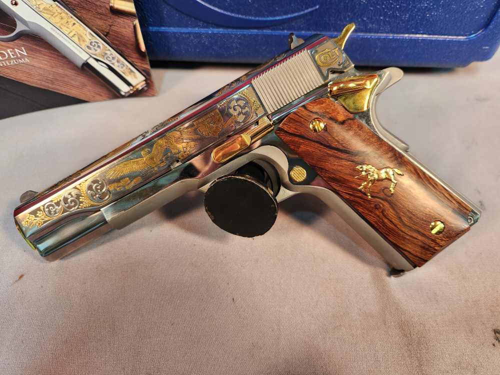 COLT / SK CUSTOMS 1911 JAMES GADSDEN 45ACP ONE OF 200 NEW! NO CC FEES!-img-1