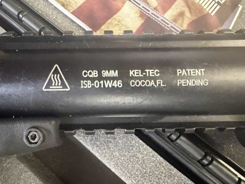 Kel-Tec CQB 9mm Integrally Suppressed-img-3