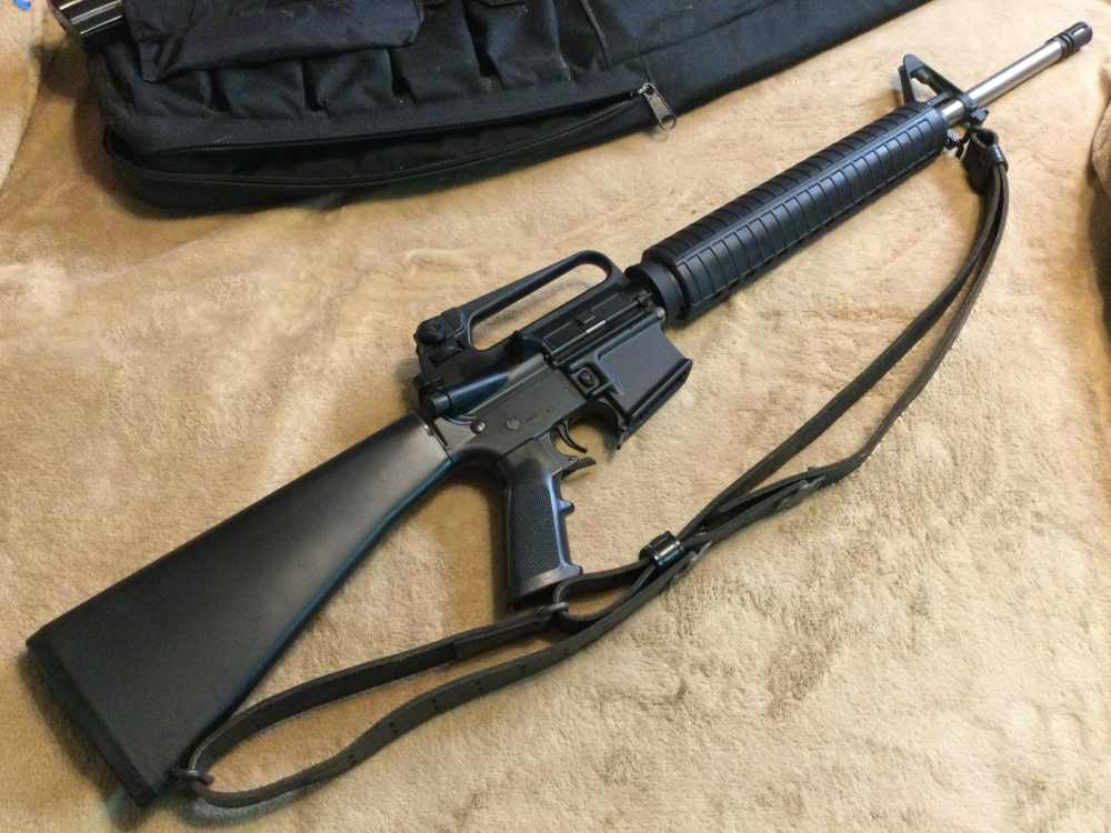 BUSHMASTER TARGET COMPETITION AR RIFLE XM15-E2S in 5.56 Cal. W/Ammo-Acc's-img-1