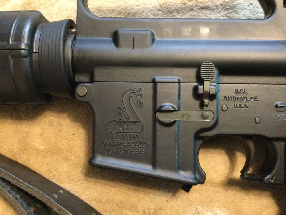 BUSHMASTER TARGET COMPETITION AR RIFLE XM15-E2S in 5.56 Cal. W/Ammo-Acc's-img-8