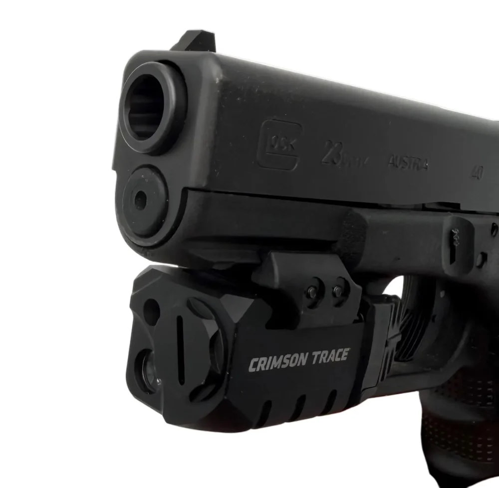 Glock 23 Gen 4 .40 S&W Semi-Auto Pistol w/Crimson Trace Rail Master Pro -img-4
