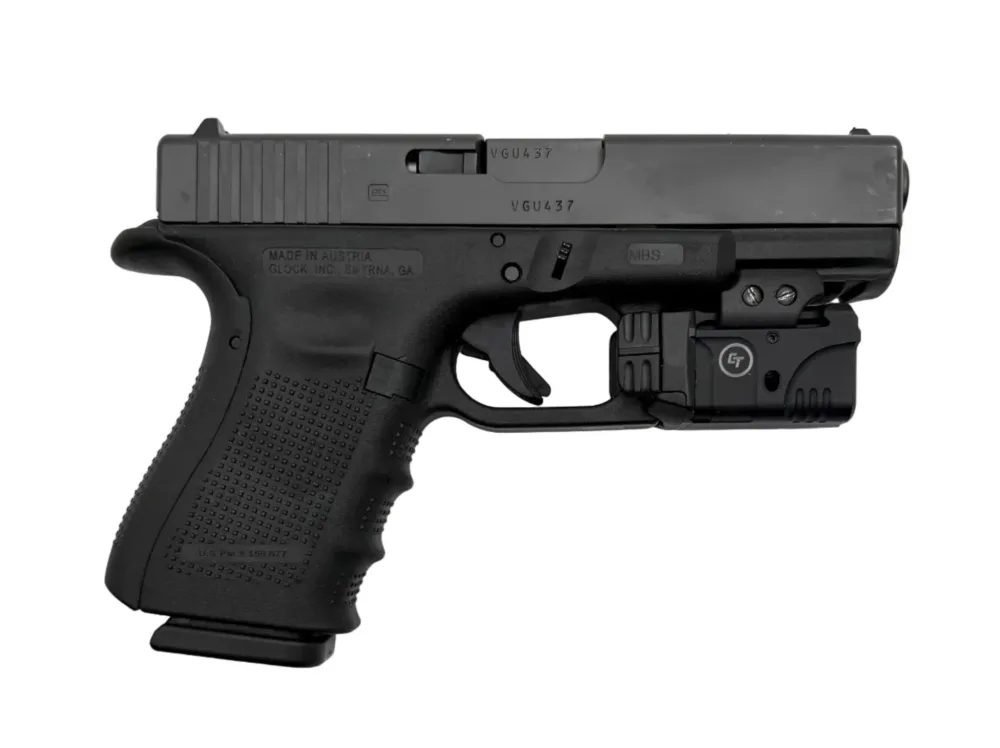 Glock 23 Gen 4 .40 S&W Semi-Auto Pistol w/Crimson Trace Rail Master Pro -img-2
