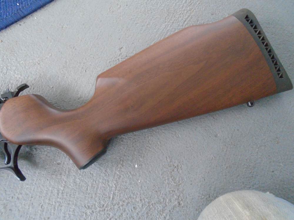 TC Contender G2 Frame, Rochester N.H. 45-70 govt rifle barrel, walnut stock-img-9