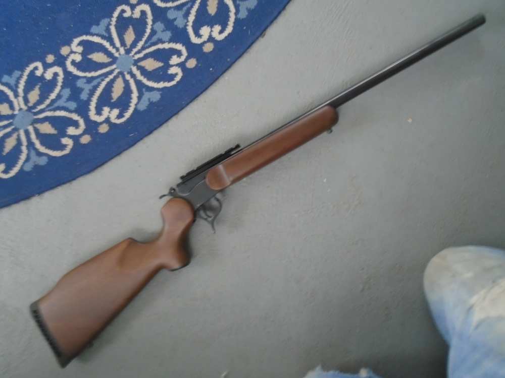 TC Contender G2 Frame, Rochester N.H. 45-70 govt rifle barrel, walnut stock-img-0