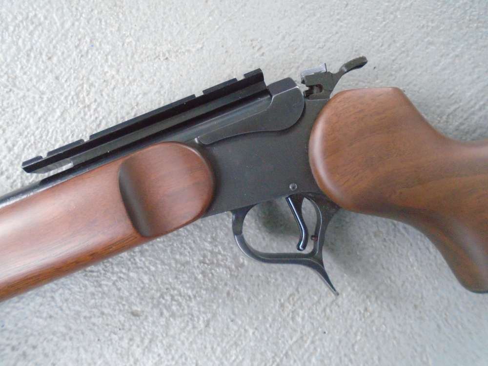 TC Contender G2 Frame, Rochester N.H. 45-70 govt rifle barrel, walnut stock-img-2