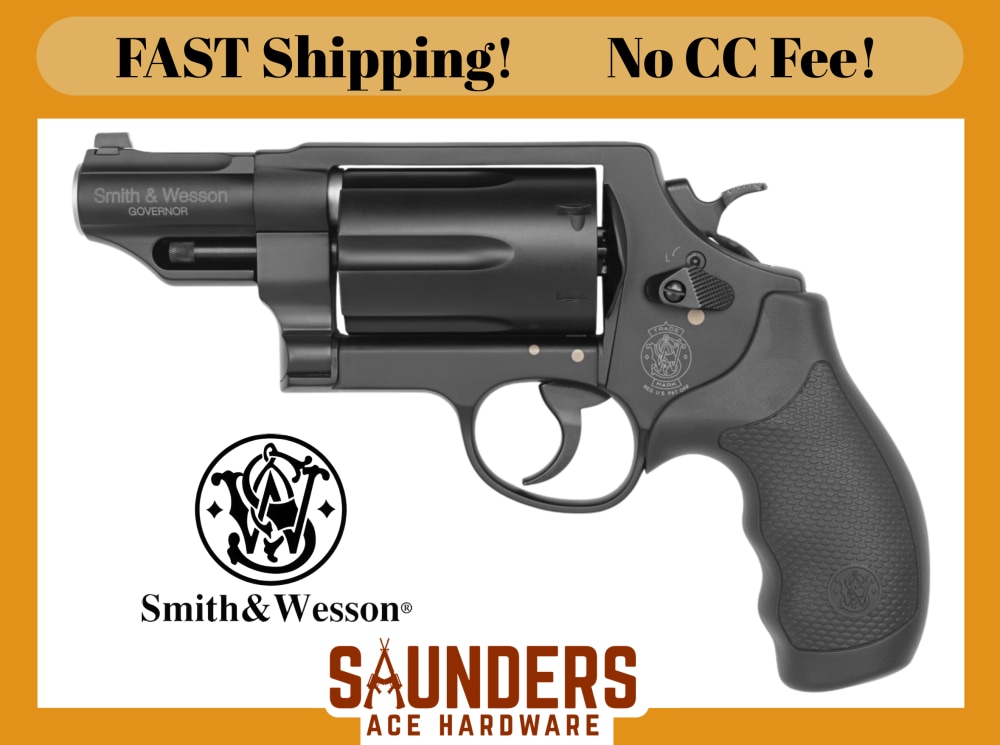 SMITH & WESSON GOVERNOR 410 Bore 45 Colt 45ACP Revolver Night Sights 2" -img-0
