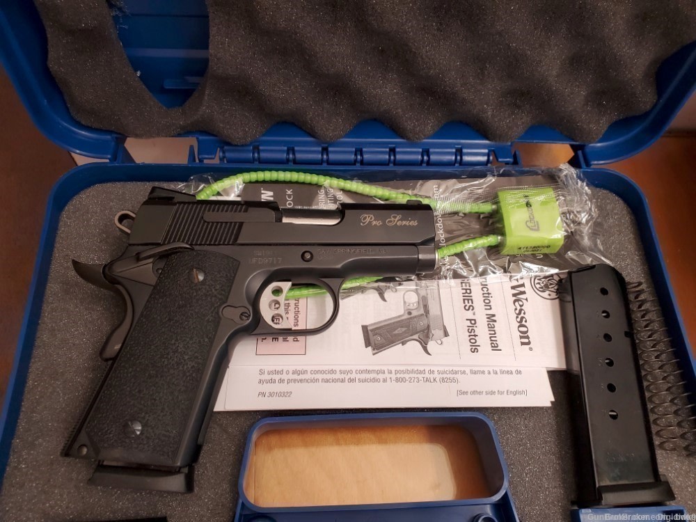 178020 s&w smith & wesson 45 acp .45ap new 1911 sub compact pro series 3 in-img-1