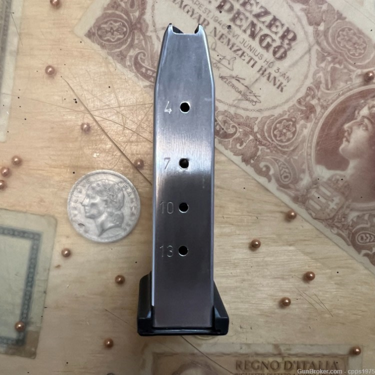 Springfield XD1924 13rd 9mm Stainless Steel Magazine Used -img-3