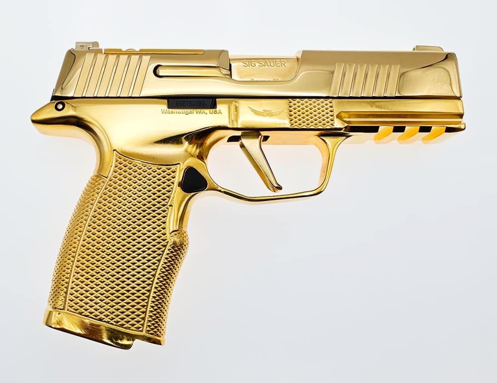 24KT GOLD PLATED SIG SAUER P365 X MACRO-img-1