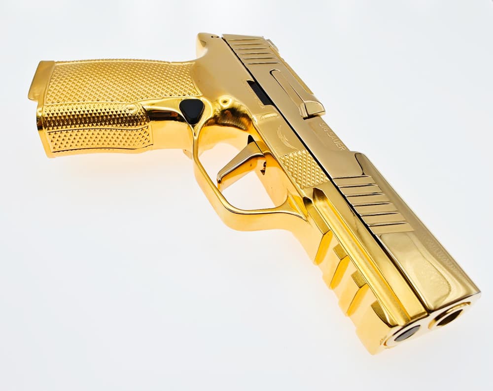 24KT GOLD PLATED SIG SAUER P365 X MACRO-img-2