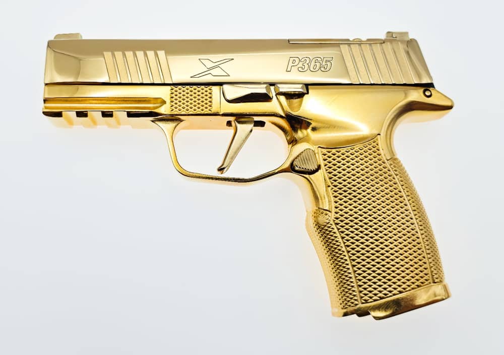 24KT GOLD PLATED SIG SAUER P365 X MACRO-img-0