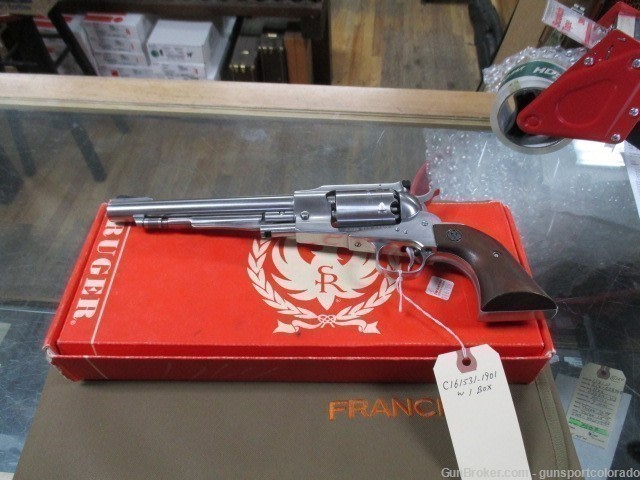 Ruger Old Army 45 Cal BP  7.5" Barrel Cylinder Markings are inverted-img-19