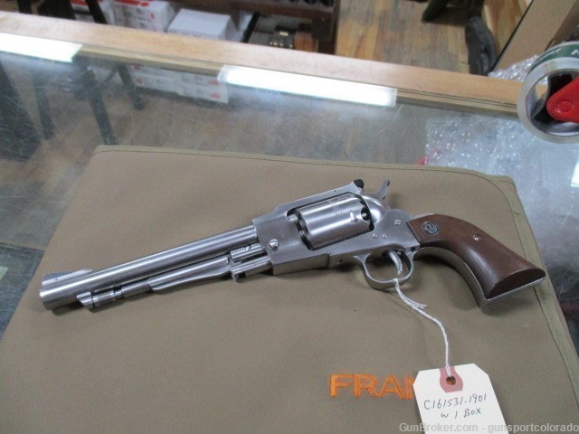 Ruger Old Army 45 Cal BP  7.5" Barrel Cylinder Markings are inverted-img-6