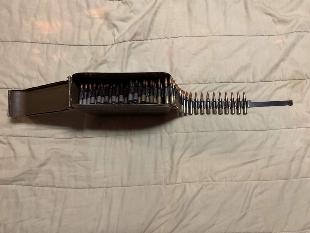 7.62x54R SG-43 Belted Ammo 250 Rounds Mosin Nagant PKM AK-47 Dragunov PSL  -img-2