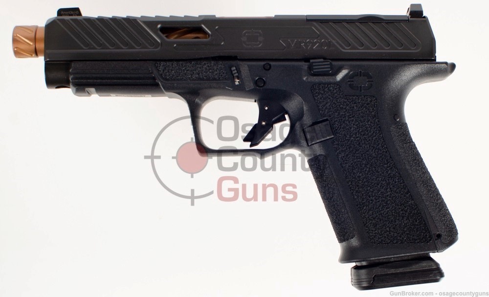 Shadow Systems MR920L Elite Slide Optic Threaded Bronze Barrel - 5" - 9mm-img-1
