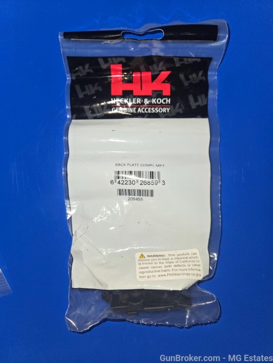 Factory H&K MP7 German Backplate - Fits Tommy Built T7-img-1