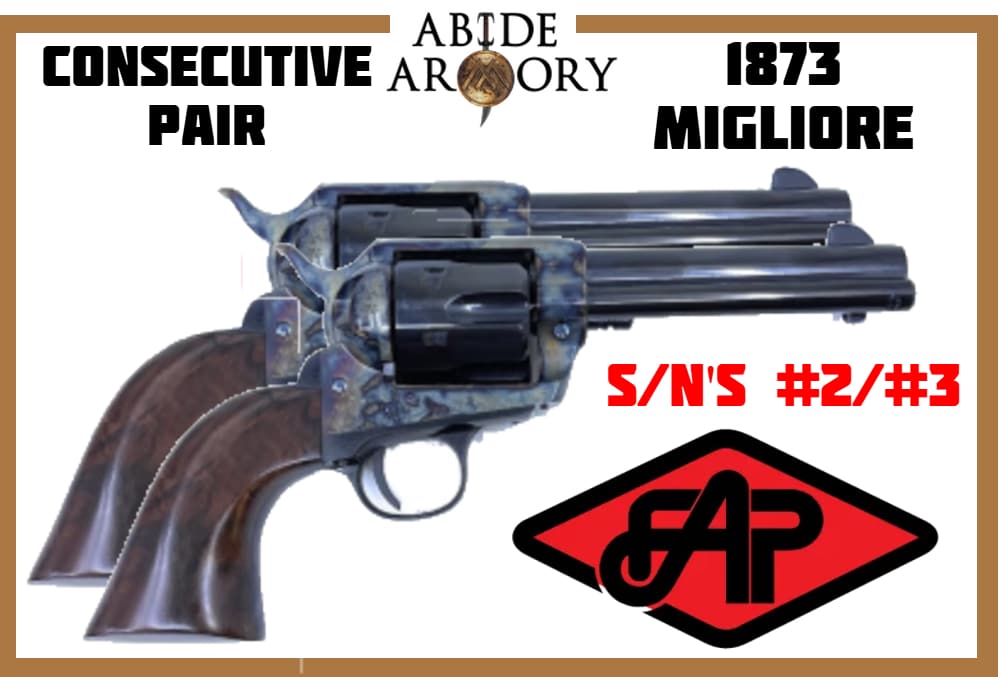 Consecutive Pietta 1873 Migliore "The Best" #2 & #3 Of 250-img-0