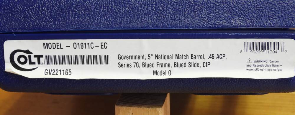 Colt 1911A1 Series 70, .45acp. No slide roll marks, sights installed.-img-11