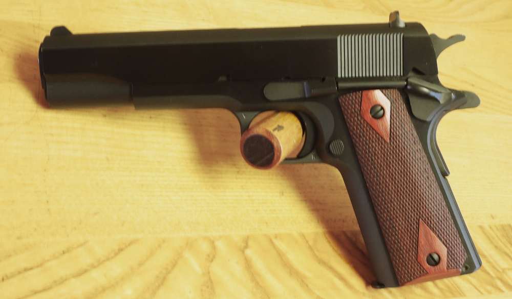Colt 1911A1 Series 70, .45acp. No slide roll marks, sights installed.-img-7